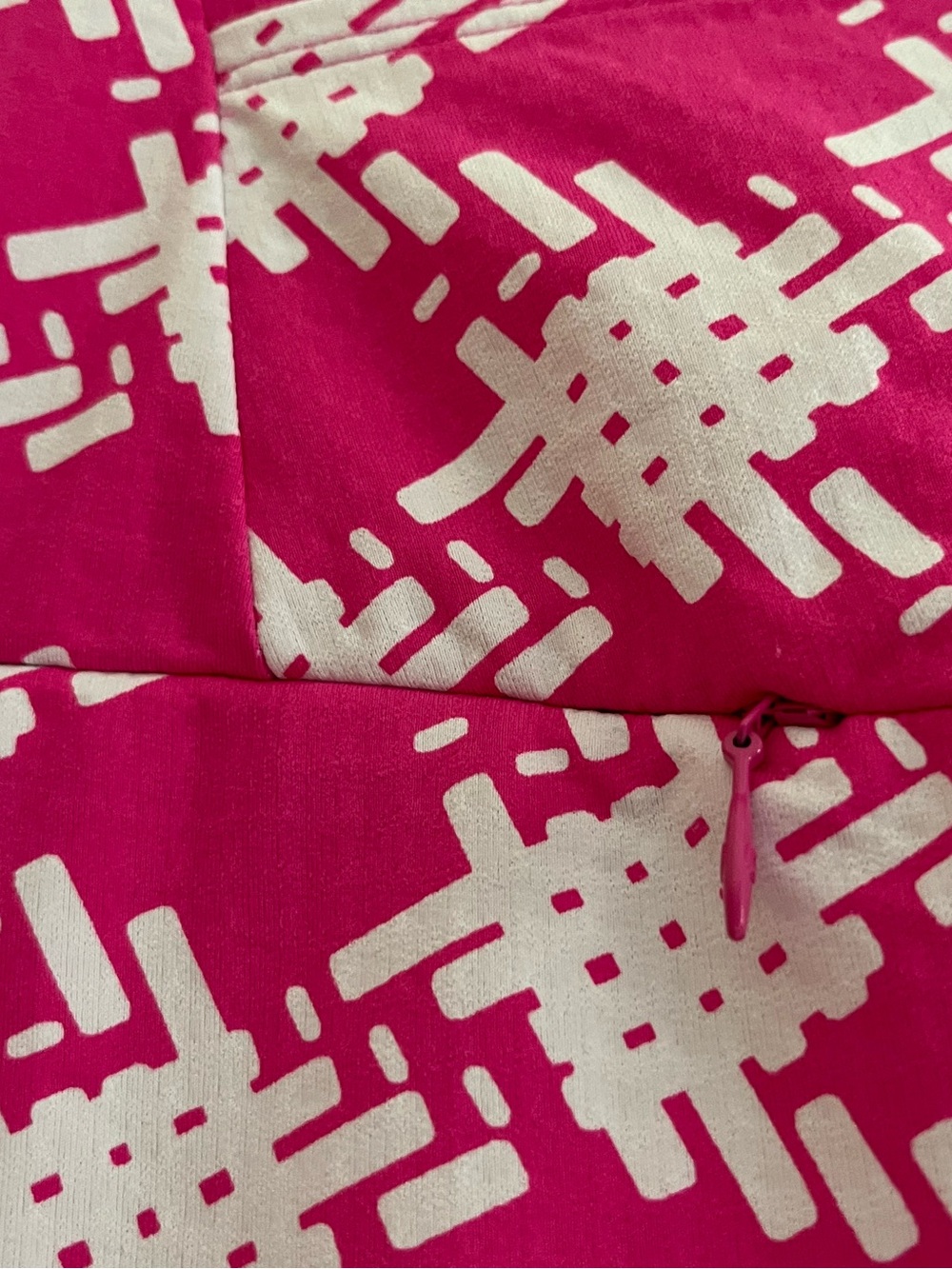 IBKUL Hot Pink & White Houndstooth Print Skort NWT - Picture 4 of 9